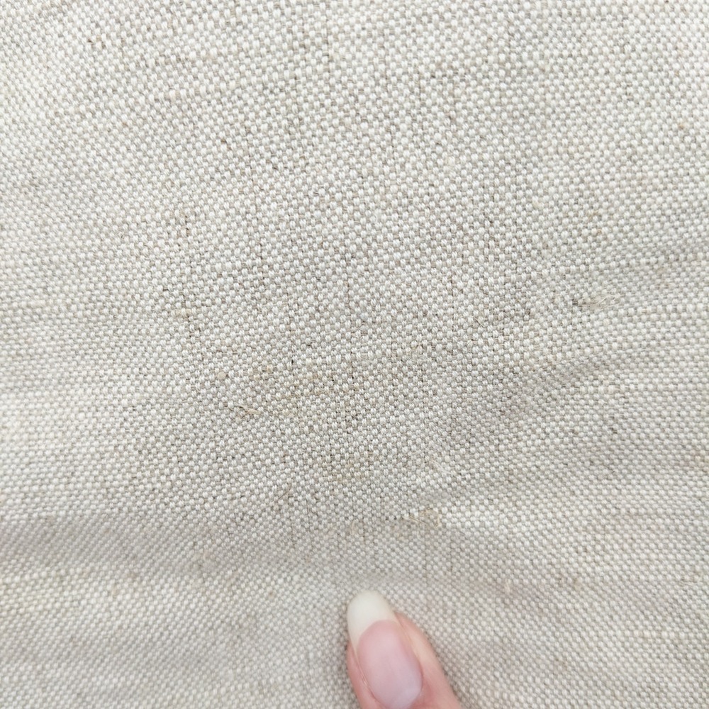 Ajaie Alaie Transitional Linen Skirt XS Beige Button Up Pencil Handmade Chakra - Picture 15 of 16